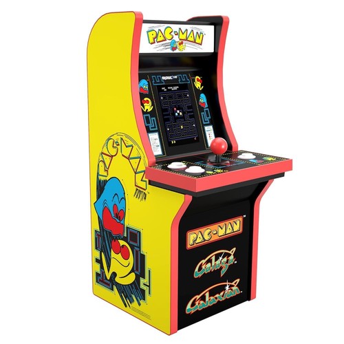 Open box arcade1up pac man - open,